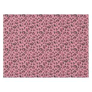 Mantel Ilustracion del animal del rosa del leopardo