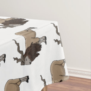 Mantel Ilustracion del personalizado de cabras Markhor
