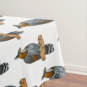 Mantel Ilustracion del personalizado de las aves ornate h