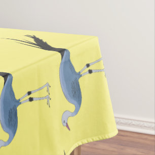 Mantel Ilustracion del personalizado de las grúas azules