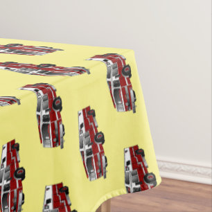 Mantel Ilustracion del personalizado del motor de fuego