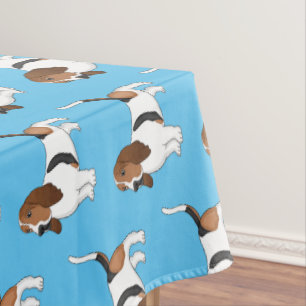 Mantel Ilustracion del personalizado del perro de enlace