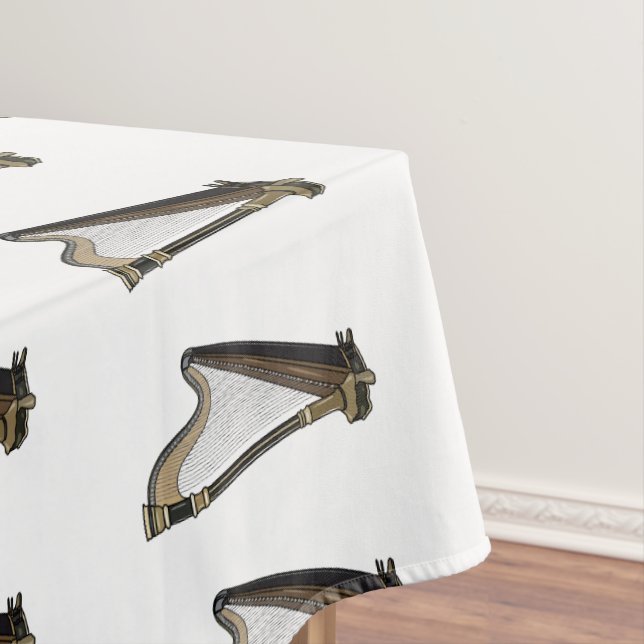 Mantel Ilustracion Harp personalizado (In Situ)