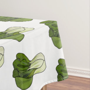 Mantel Ilustracion personalizado Bok choy
