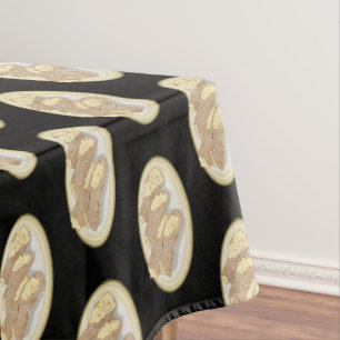 Mantel Ilustracion personalizado Cannoli