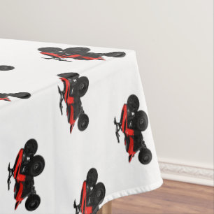 Mantel Ilustracion personalizado de atv de cuatro bicicle