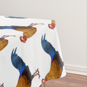 Mantel Ilustracion personalizado de aves de Sri Lanka