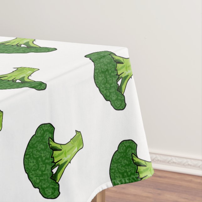 Mantel Ilustracion personalizado de Broccoli (In Situ)