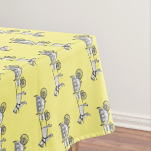 Mantel ilustracion personalizado de caballos y carruajes