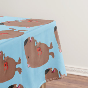 Mantel Ilustracion personalizado de capybara ukulele cant