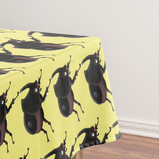 Mantel Ilustracion personalizado de escarabajo rinoceront (In Situ)