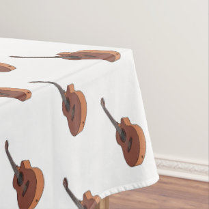 Mantel Ilustracion personalizado de guitarra acústica