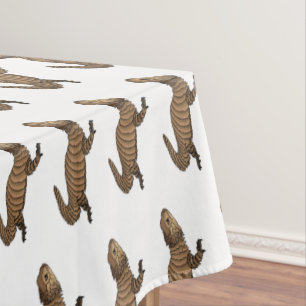 Mantel Ilustracion personalizado de lagarto de Armadillo