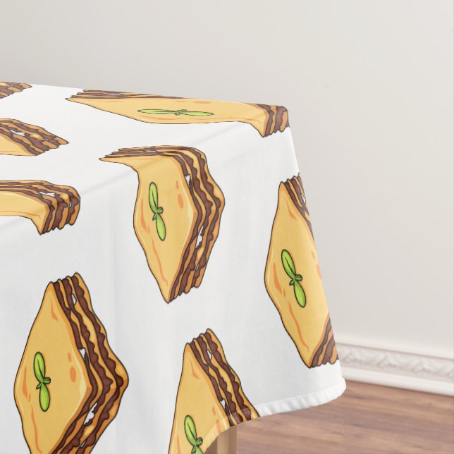 Mantel Ilustracion personalizado de Lasagna (In Situ)