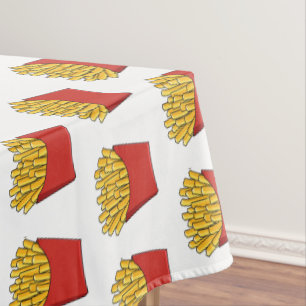 Mantel Ilustracion personalizado de patatas fritas