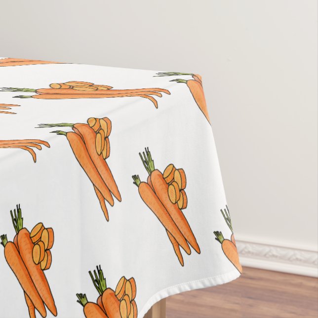 Mantel Ilustracion personalizado de zanahoria (In Situ)