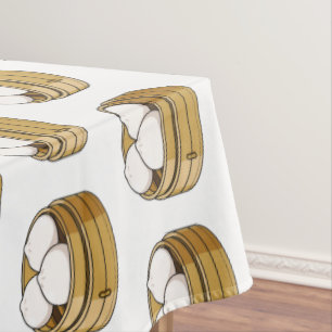 Mantel Ilustracion personalizado Dim sum