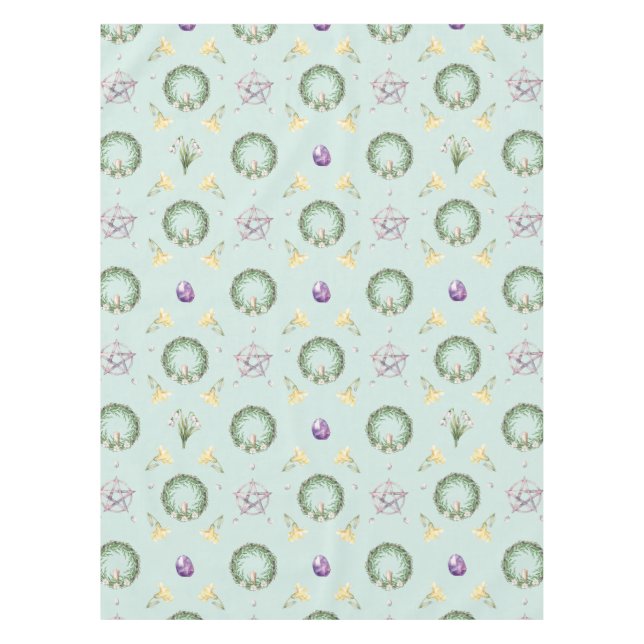 Mantel Imbolc Brigid Candlemas Alter (Anverso)