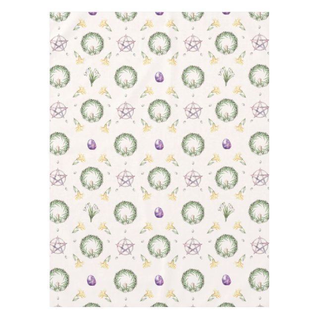 Mantel Imbolc Brigid Candlemas Alter (Anverso)