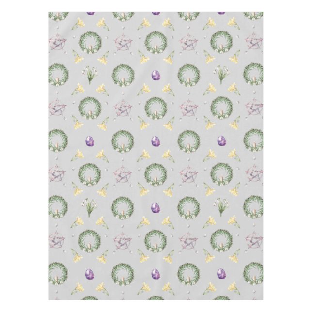 Mantel Imbolc Brigid Candlemas Alter (Anverso)