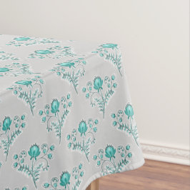Mantel Impresión de bloques florales.