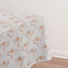 Mantel Impresión de bloques florales.