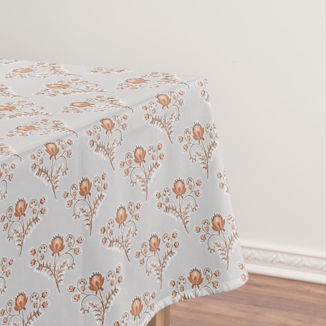 Mantel Impresión de bloques florales. (In Situ)