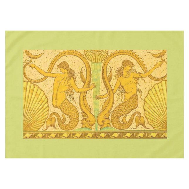 Mantel impresión de mermaid hermosas (Frente (Horizontal))