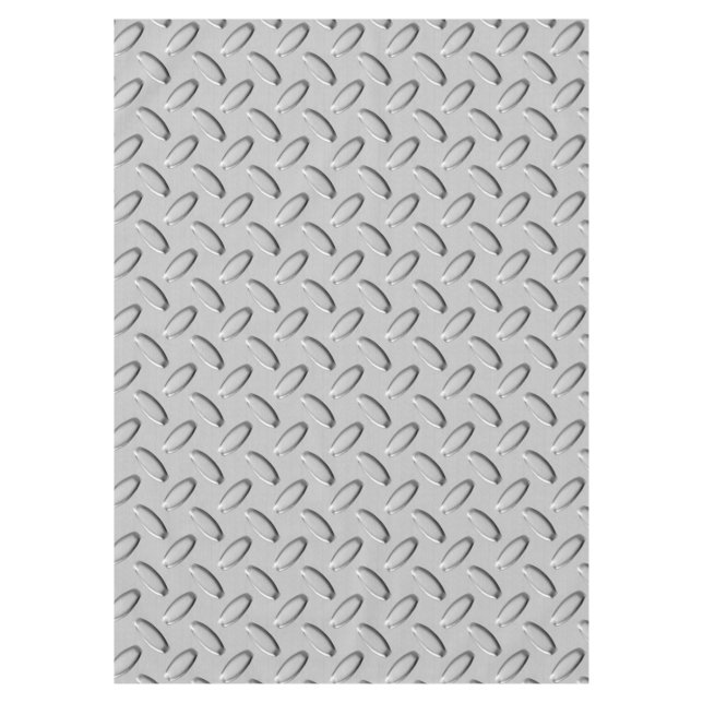 Mantel Impresión de textura industrial metálica urbana (Anverso)