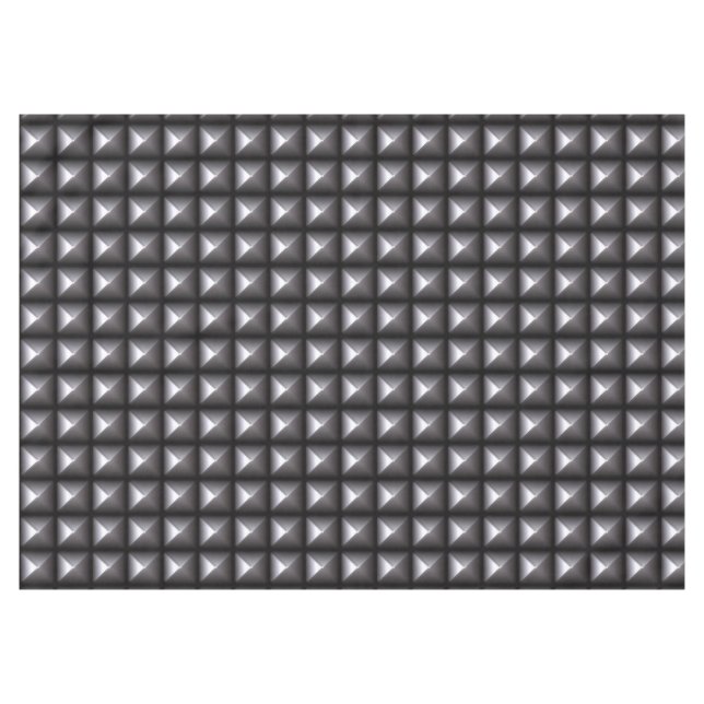 Mantel Impresión de texturas industriales urbanas metálic (Frente (Horizontal))