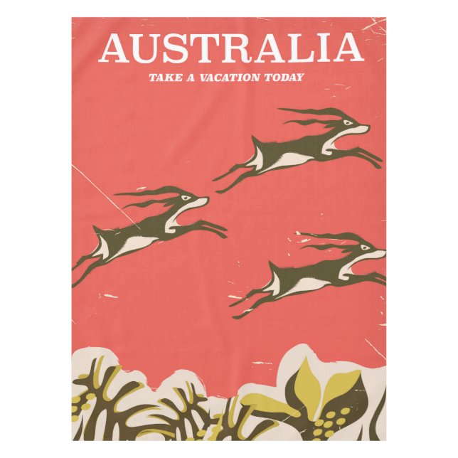 Mantel Impresión de vacaciones de Australia (Anverso)