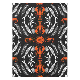 Mantel Impresiones de estilo Art Deco de marisco