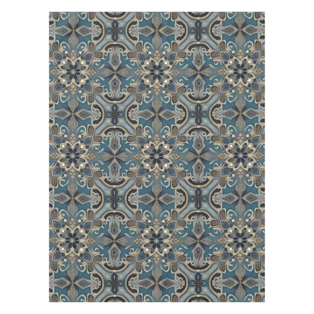 Mantel in blue (Anverso)