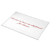 Cita Placemat de Hannibal