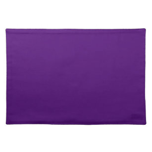 Mantel Individual Color sólido púrpura rico oscuro