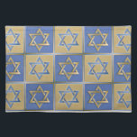 Mantel Individual Estrella Judaica De David Metalizado Gold Blue<br><div class="desc">Está viendo la colección de diseño de Lee Hiller. Coleccionista,  ropa,  regalos y objetos de colección Lee Hiller Photography o colección de arte digital. Puedes ver su fotografía de la naturaleza en http://HikeOurPlanet.com/ y seguir su blog de senderismo dentro del Parque Nacional de Hot Springs.</div>