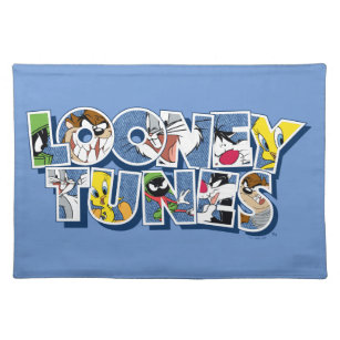 Mantel Individual LOONEY TUNES™ Characters in Lettering