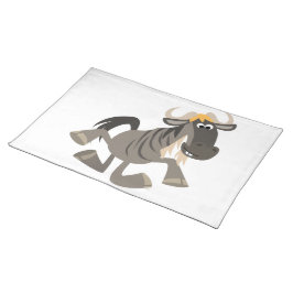 Mantel Individual Personalizado Tap Dancing Wildebeest Place Mat