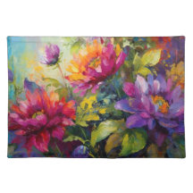 Pintura Floral Vibrante Vintage #2