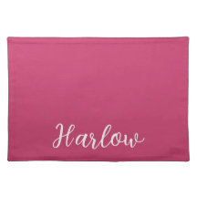 Placemat de comida Mascota personalizada | Nombre