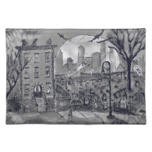 Placemats Halloween-temático