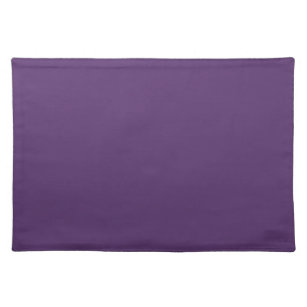 Mantel Individual Púrpura de vino sólido de ciruela
