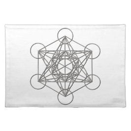 Mantel Individual Sombra de plata de Metatron
