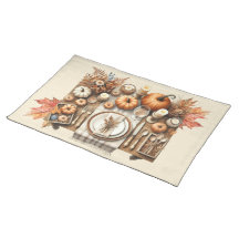 Warm Red and Orange Farmhouse Thanksgiving