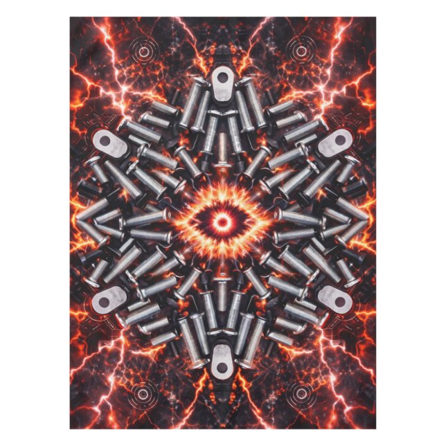 Mantel Industry Energy Pulse Tablecloth - Dominance  (Anverso)