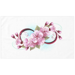 Mantel Infinito con las flores de flores de Sakura Blosso