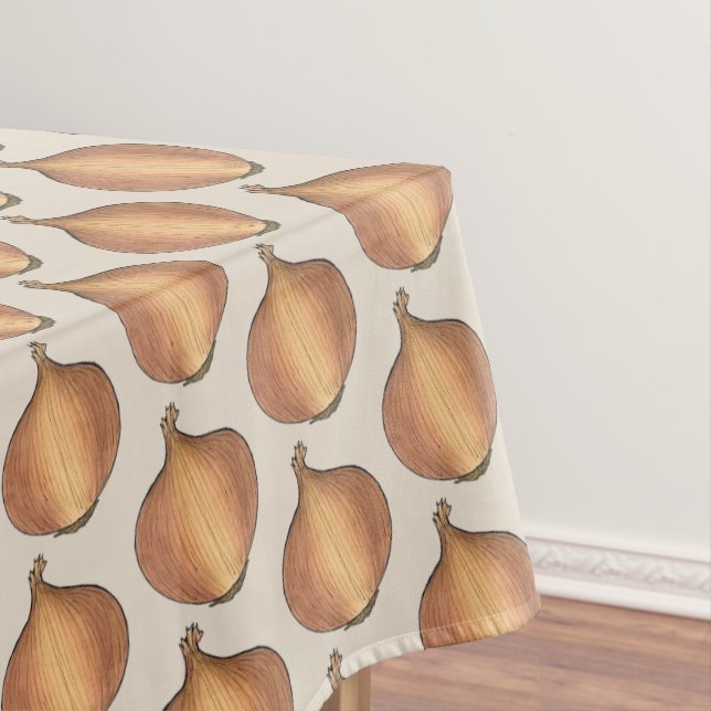 Mantel Ingredientes de cocina de huerta de cebolla amaril (In Situ)