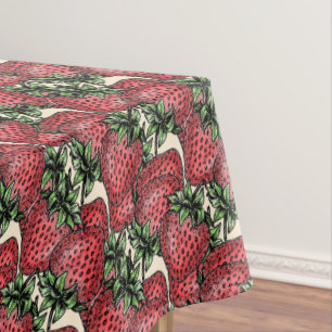 Mantel Inspiración de fruta fresca en el patrón de fresa