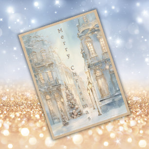 Mantel Invierno vintage Feliz Monograma de Navidad pequ