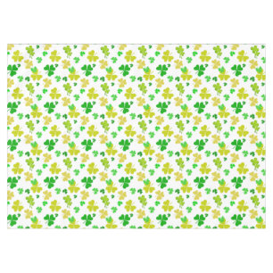 Mantel irish tres hojas clover patrón